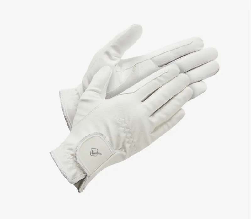 Classic Riding Gloves White